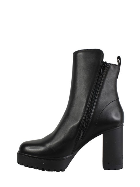 JAGGER 4334 Botines altos de piel negro - Zapatos Mujer