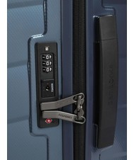 SAMSONITE ATTRIX Carro de tamaño extra grande azul acero - Trolley Rígidos - 4