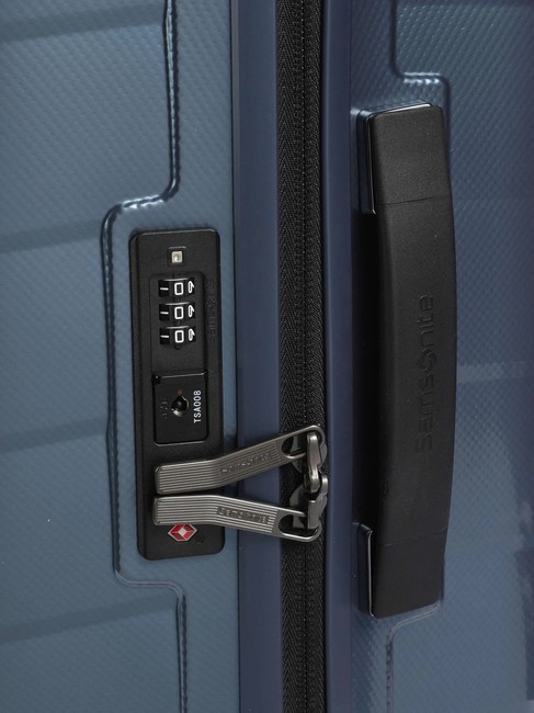 ATTRIX Carro de tamaño mediano azul acero - Trolley Rígidos