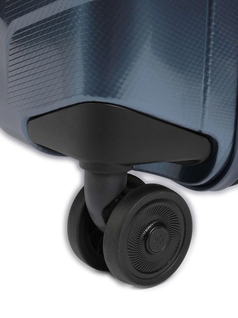 ATTRIX Carro extensible para equipaje de mano azul acero - Equipaje de mano