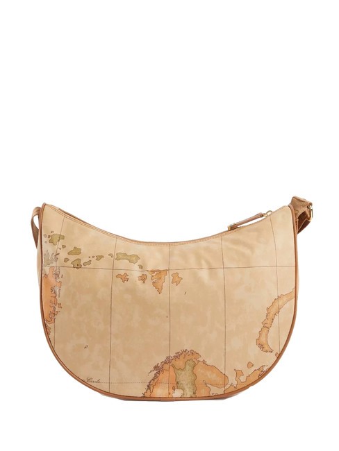 GEO CLASSIC  bolsa de media luna NATURAL - Bolsos Mujer