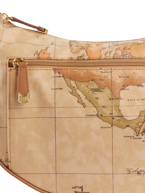 GEO CLASSIC  bolsa de media luna NATURAL - Bolsos Mujer