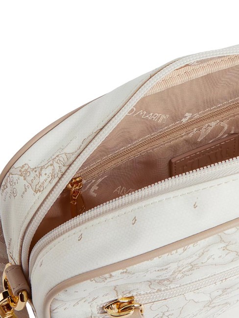 GEO CLASSIC  Bolso de hombro blanco - Bolsos Mujer