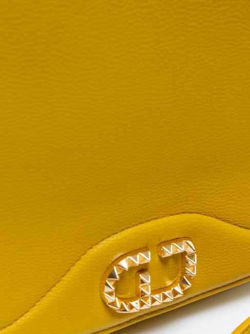 CLAUDIE Bolso bandolera con bandolera amarillo - Bolsos Mujer