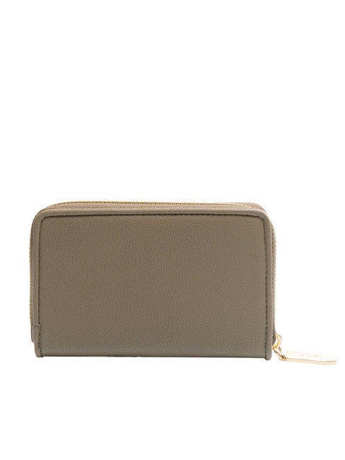 CLAIRE Cartera pequeña con cremallera gris pardo - Carteras Mujer