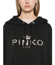 PINKO BASSANI Sudadera limusina negra - Sudaderas de mujer - 3