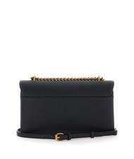PINKO LOVE SOFT MINI Bolso de hombro/bandolera negro-oro antiguo - Bolsos Mujer - 3