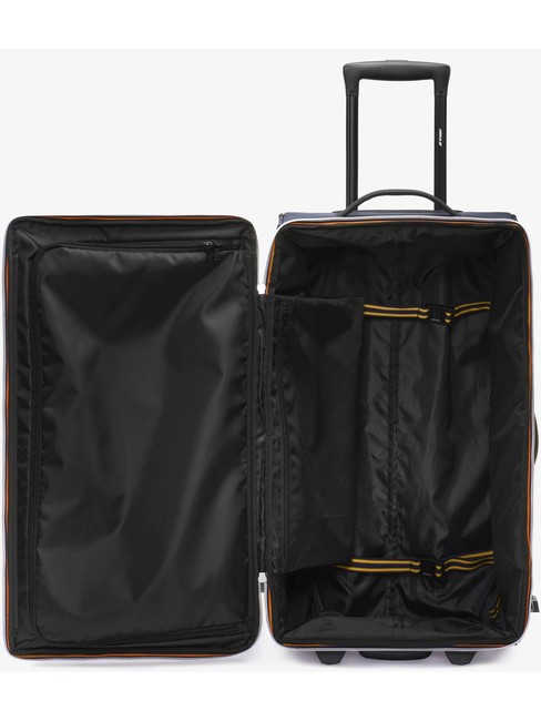 BLOSSAC  Carro mediano impermeable profundidad azul/negro tambi&eacute;n - Trolley Semirr&iacute;gidos