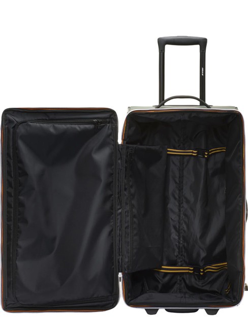 BLOSSAC  Carro mediano impermeable verde negruzco /negro puro - Trolley Semirr&iacute;gidos