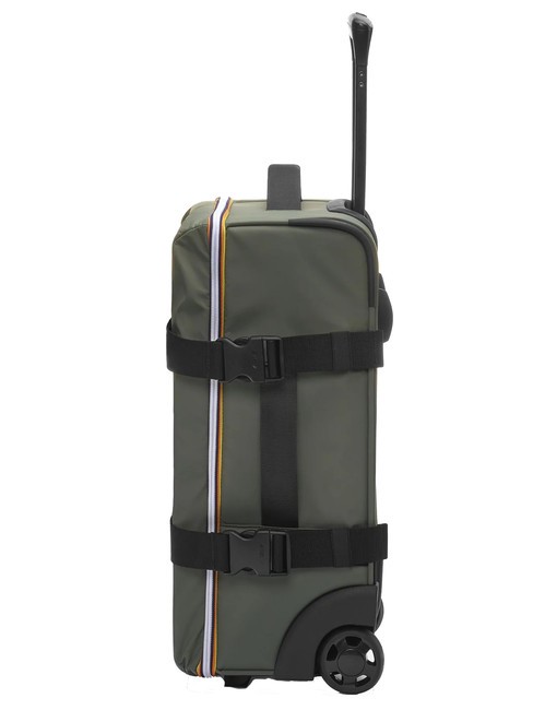 BLOSSAC  Carro de equipaje de mano impermeable verde negruzco /negro puro - Equipaje de mano