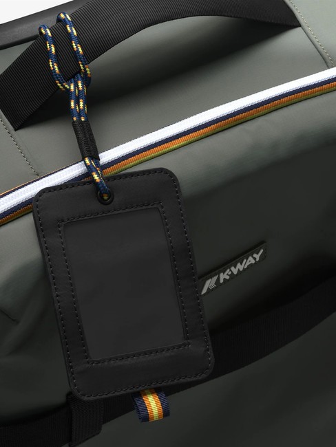 BLOSSAC  Carro de equipaje de mano impermeable verde negruzco /negro puro - Equipaje de mano