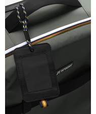 KWAY BLOSSAC  Carro de equipaje de mano impermeable verde negruzco /negro puro - Equipaje de mano - 4