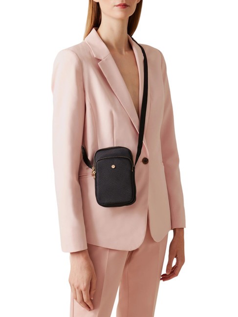 CLASSICA Microbolso porta smartphone negro oscuro - Bolsos Mujer