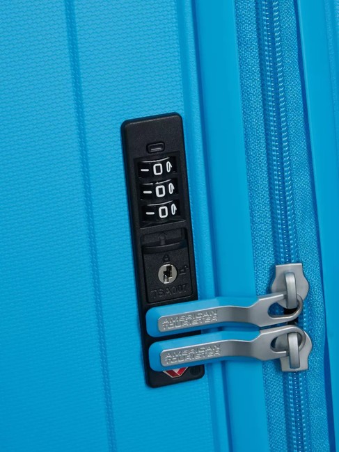 REJOY Carro de tamaño mediano azul celeste - Trolley Rígidos