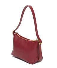 COCCINELLE CHERRY Bolso bandolera peque&ntilde;o de piel rojo granate - Bolsos Mujer - 3