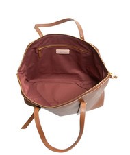 COCCINELLE CHERRY Bolso shopping al hombro de piel martillada BRULE - Bolsos Mujer - 5