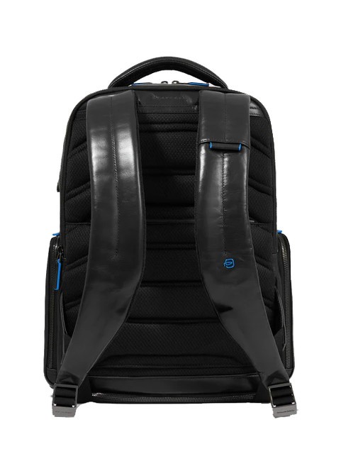 BLUE SQUARE  Mochila de cuero para portátil de 15,6" negro - Mochilas para portátil