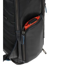 PIQUADRO BLUE SQUARE  Mochila de cuero para portátil de 15,6" negro - Mochilas para portátil - 5