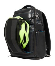 PIQUADRO BLUE SQUARE  Mochila de cuero para portátil de 15,6" negro - Mochilas para portátil - 6