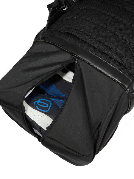 BLUE SQUARE  Mochila de cuero para portátil de 15,6" negro - Mochilas para portátil