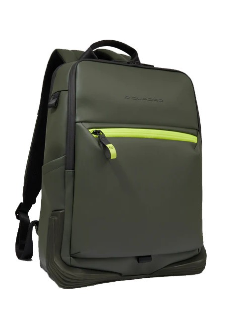 CORNER SPECIALE GOMMATO  Mochila para PC de 14" VERDE - Mochilas para portátil