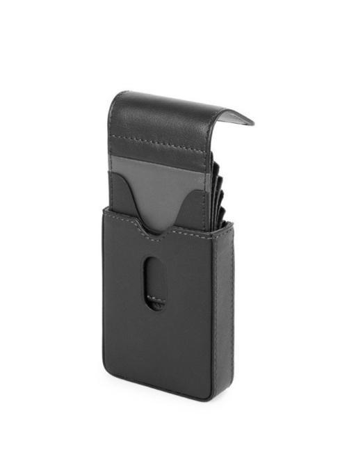 CAMPIONARIO - URBAN Tarjetero de piel negro - Carteras Hombre