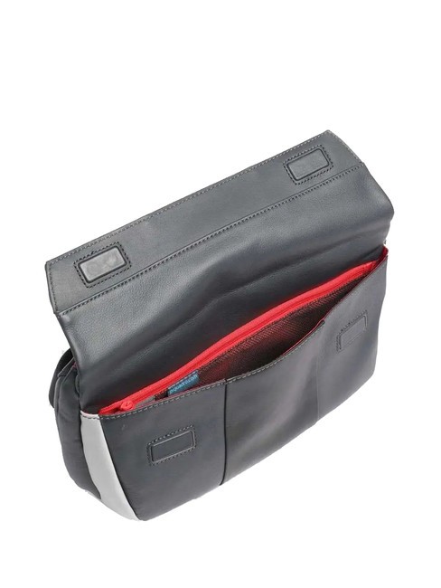 CAMPIONARIO -  URBAN Bolsa de cuero Gris - Ri&ntilde;oneras