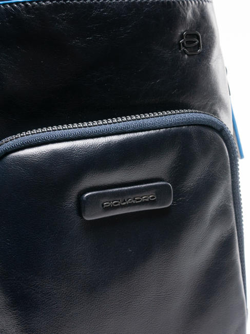 CAMPIONARIO -  B2 REVAMP Bolso bandolera de piel para ipad azul - Mochilas para port&aacute;til