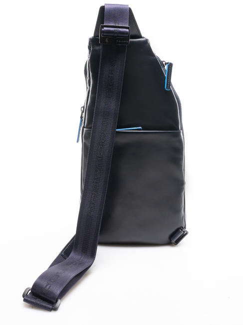 CAMPIONARIO -  B2 REVAMP Bolso bandolera de piel para ipad azul - Mochilas para port&aacute;til