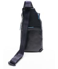 PIQUADRO CAMPIONARIO -  B2 REVAMP Bolso bandolera de piel para ipad azul - Mochilas para port&aacute;til - 3