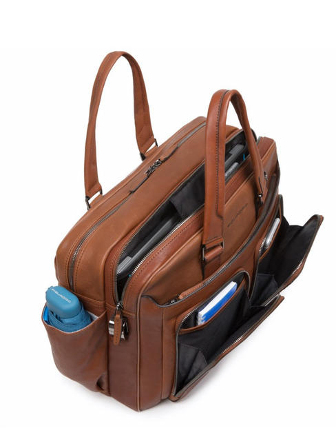 CAMPIONARIO - BLACK SQUARE NEGRO CUADRADO Bolsa para port&aacute;til 15 " CUERO - Maletines de Trabajo