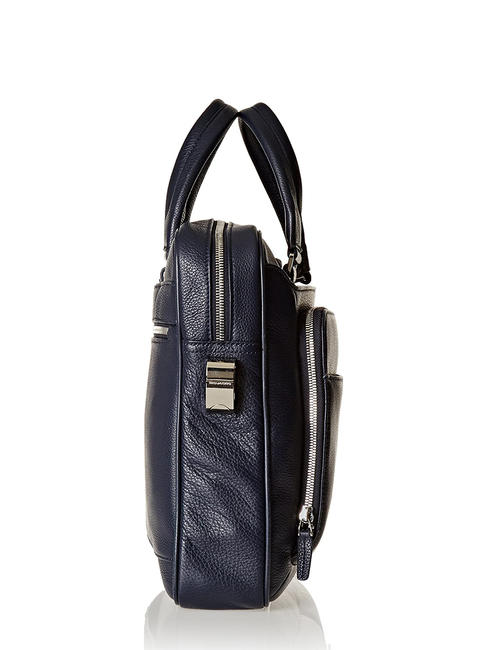 CAMPIONARIO - MODUS Malet&iacute;n de piel para pc 14 " azul - Maletines de Trabajo