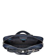 PIQUADRO CAMPIONARIO - MODUS Malet&iacute;n de piel para pc 14 " azul - Maletines de Trabajo - 6