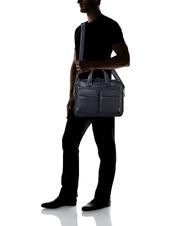 PIQUADRO CAMPIONARIO - MODUS Malet&iacute;n de piel para pc 14 " azul - Maletines de Trabajo - 7