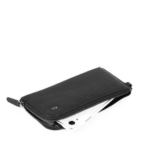 CAMPIONARIO - BLACK SQUARE Cartera con soporte para smartphone negro - Fundas para tablet & Organizer
