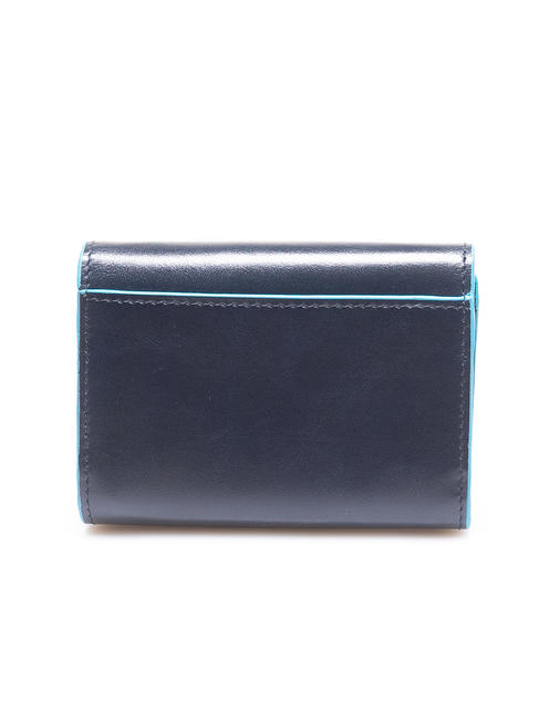 CAMPIONARIO - BLSQ Cartera de piel compacta azul - Carteras Hombre