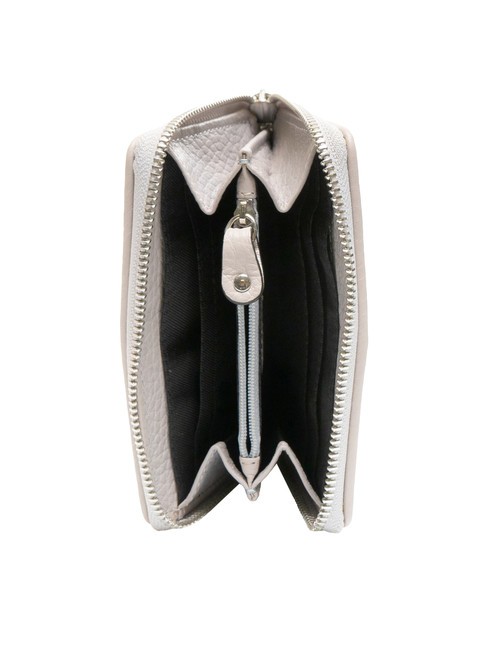 SIERRA Cartera mediana de piel con cremallera ICE - Carteras Mujer