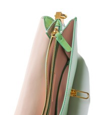 COCCINELLE BEAT ROCK Bolso con solapa en piel agrietada menta - Bolsos Mujer - 6