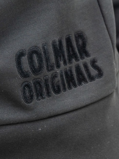 TECHNICAL Sudadera con logo en relieve y cuello redondo negro - Sudaderas