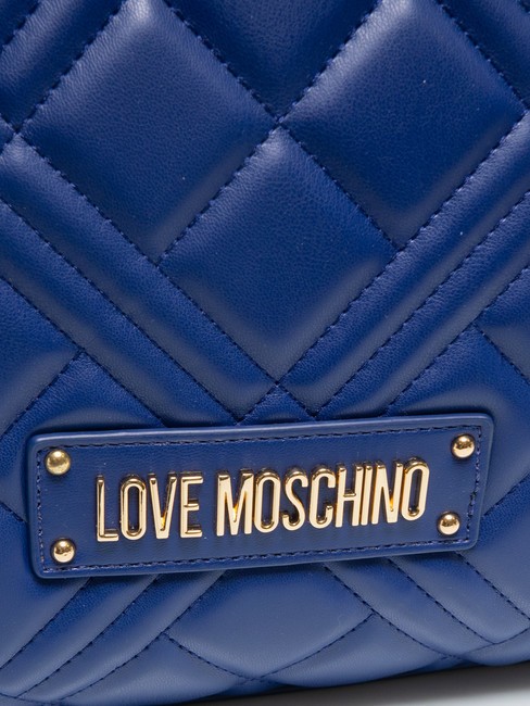 QUILTED  Comprador de hombro azul - Bolsos Mujer