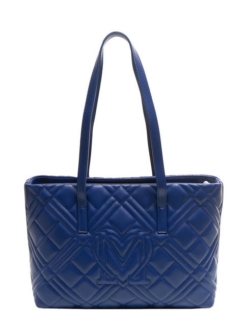 QUILTED  Comprador de hombro azul - Bolsos Mujer