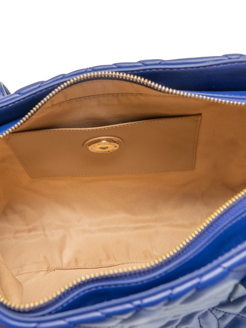 QUILTED  Comprador de hombro azul - Bolsos Mujer