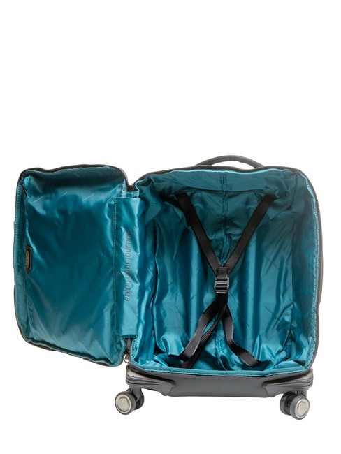 CORNER SPECIALE GOMMATO Carro para equipaje de mano resistente al agua negro - Equipaje de mano