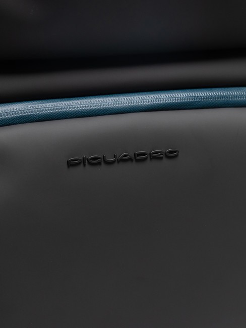 CORNER SPECIALE GOMMATO Carro para equipaje de mano resistente al agua negro - Equipaje de mano