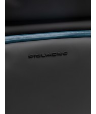 PIQUADRO CORNER SPECIALE GOMMATO Carro para equipaje de mano resistente al agua negro - Equipaje de mano - 6