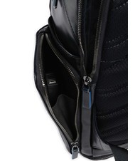 PIQUADRO BLUE SQUARE  Mochila de cuero para portátil de 15,6" azul - Mochilas para portátil - 3