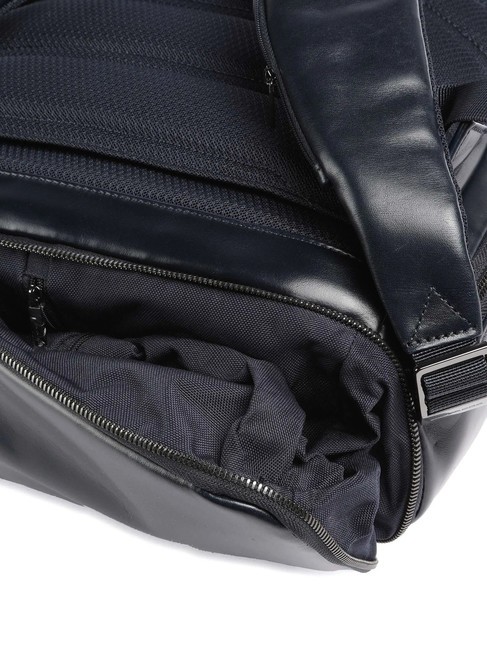 BLUE SQUARE  Mochila de cuero para portátil de 15,6" azul - Mochilas para portátil