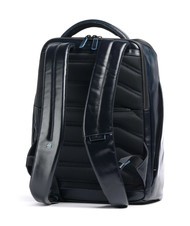 PIQUADRO BLUE SQUARE Mochila de piel, soporte para portátil de 14" azul - Mochilas para portátil - 2