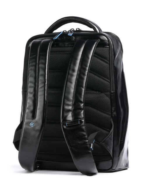 BLUE SQUARE Mochila de piel, soporte para portátil de 14" negro - Mochilas para portátil