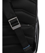 PIQUADRO BLUE SQUARE Mochila de piel, soporte para portátil de 14" negro - Mochilas para portátil - 3